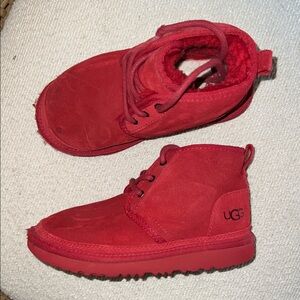 UGG Kids Vibrant Red Boots